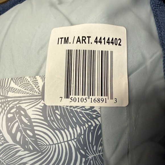 Tommy Bahama Coastal Cozy Blue Comforter Queen Soft Bedding Home Decor - Picture 4 of 4